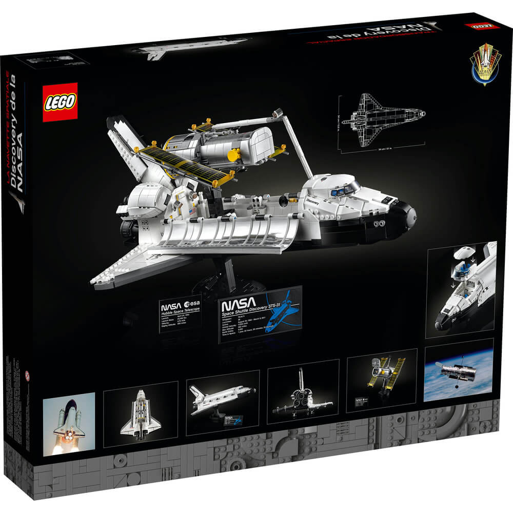 LEGO Icons NASA Space Shuttle Discovery 2354 Piece Building Kit (10283)