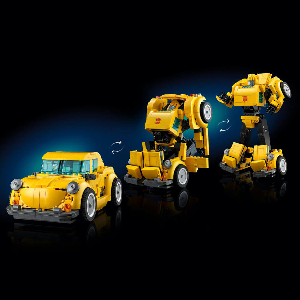 LEGO® Icons Transformers Bumblebee 950 Piece Building Kit (10338)