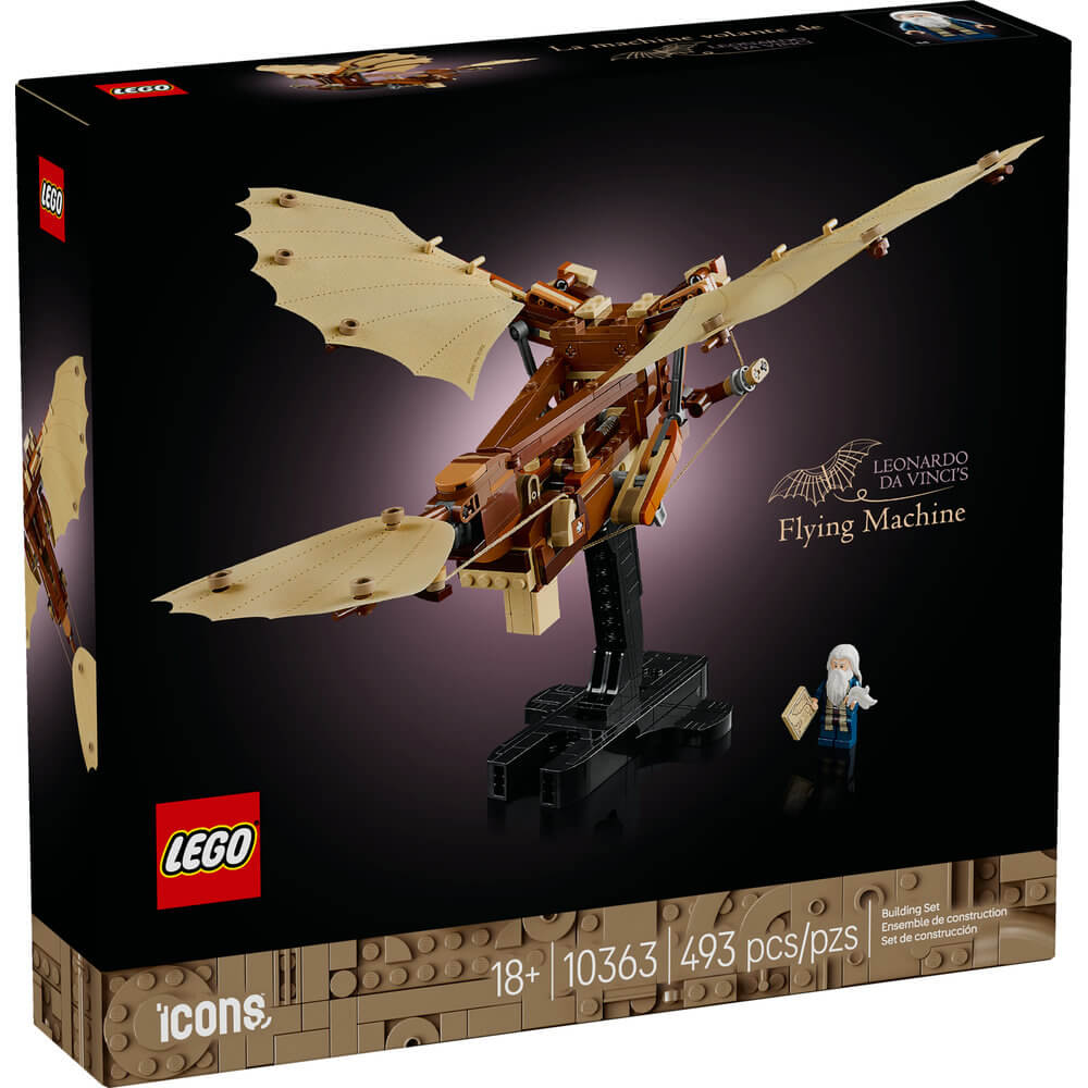 LEGO® Icons Leonardo da Vinci's Flying Machine Building Kit 10363