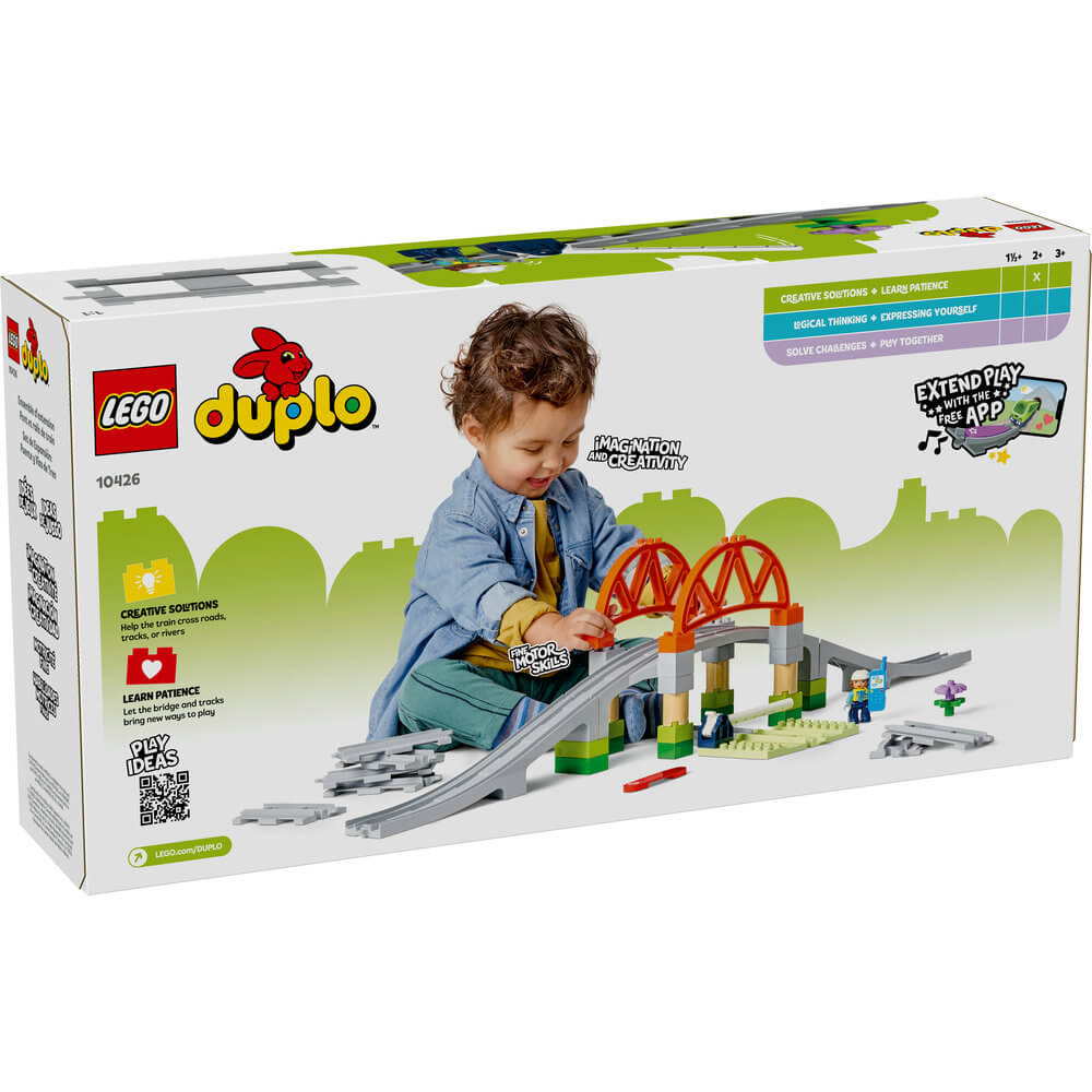 LEGO® DUPLO Train Bridge and Tracks Expansion Set Building Kit 10426