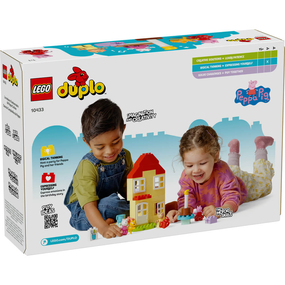 LEGO® DUPLO Peppa Pig Peppa Pig Birthday House 59 Piece Building Set (10433)