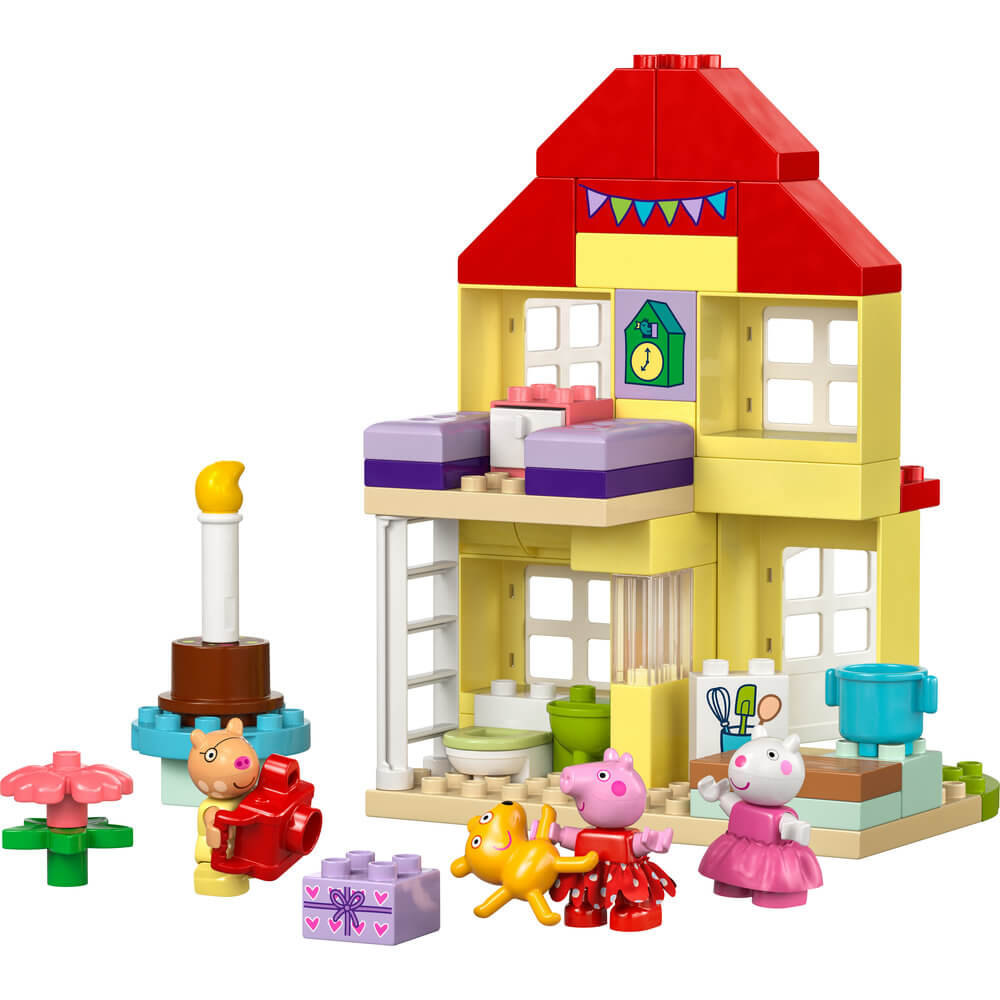 LEGO® DUPLO Peppa Pig Peppa Pig Birthday House 59 Piece Building Set (10433)