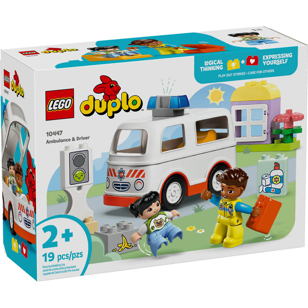 LEGO® DUPLO Ambulance & Driver Building Kit 10447