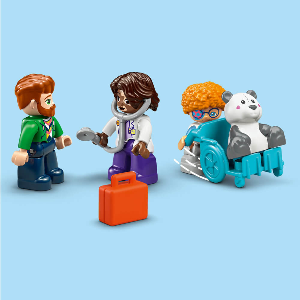 LEGO® DUPLO First Time: Visit with the Doctor Building Kit 10449