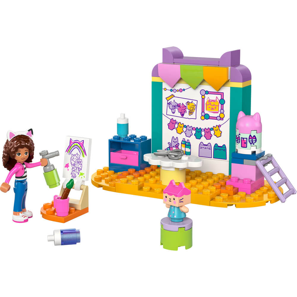 LEGO® Gabby's Dollhouse Crafting with Baby Box 60 Piece Building Set (10795)