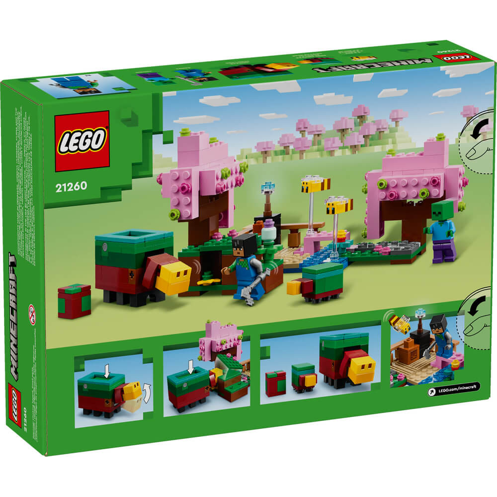 LEGO® Minecraft The Cherry Blossom Garden 304 Piece Building Set (21260)