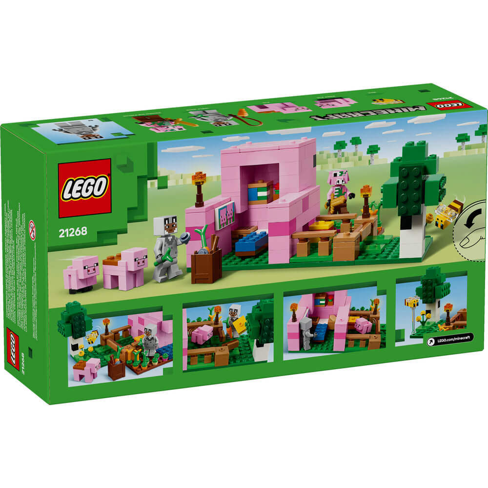 LEGO® Minecraft The Baby Pig House Building Kit 21268