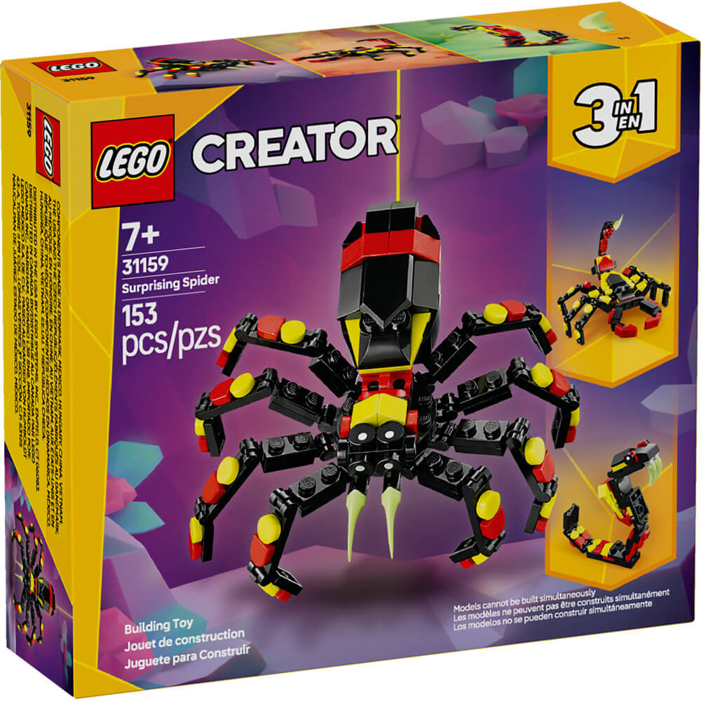 LEGO® Creator Wild Animals Surprising Spider Building Kit 31159