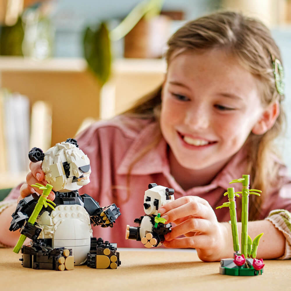 LEGO® Creator Wild Animals Panda Family Building Kit 31165