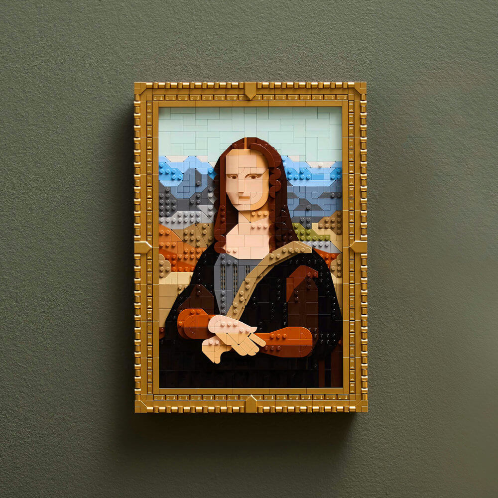 LEGO® Art  Mona Lisa 1503 Piece Building Kit (31213)