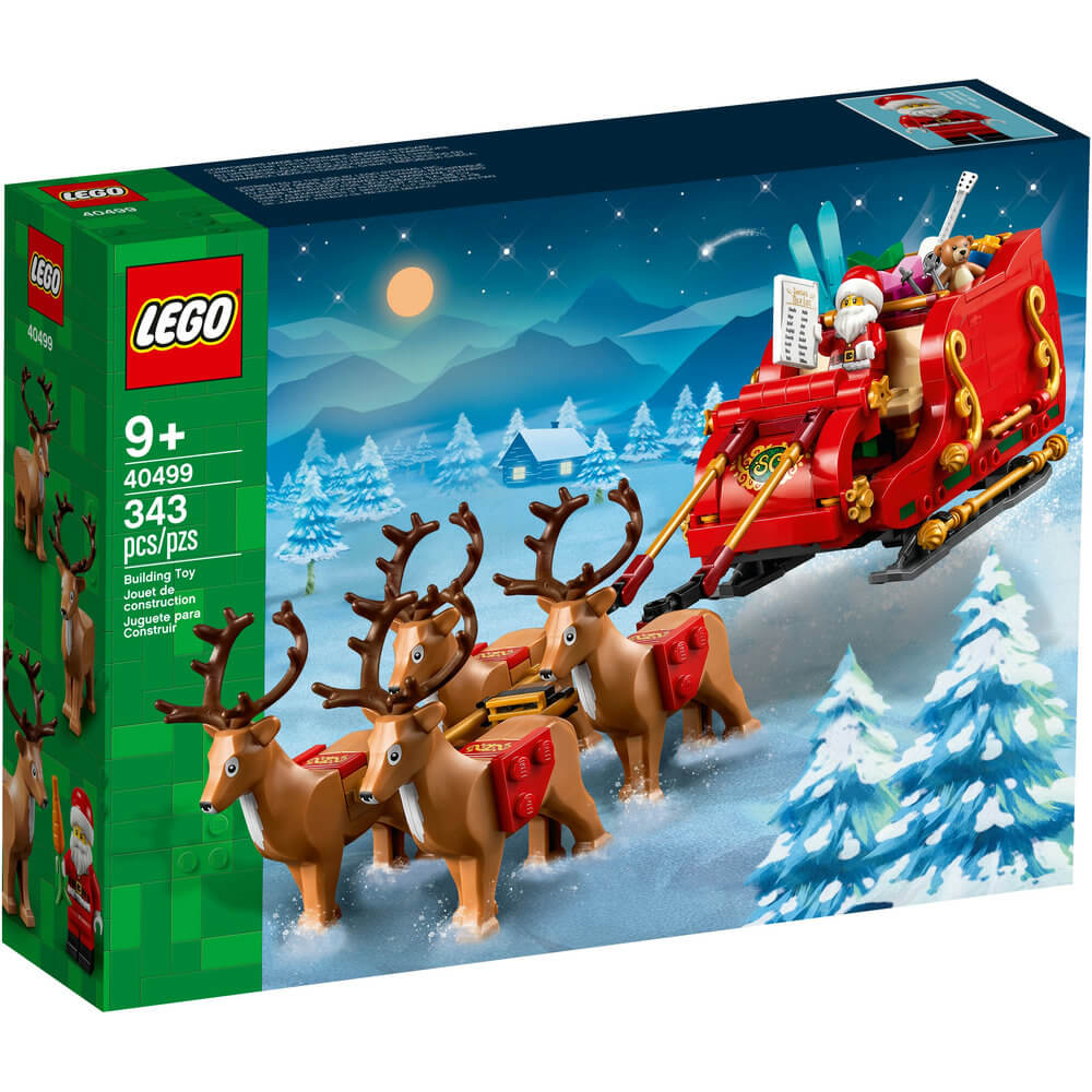 LEGO® Iconic  Santa's Sleigh 343 Piece Building Kit (40499)