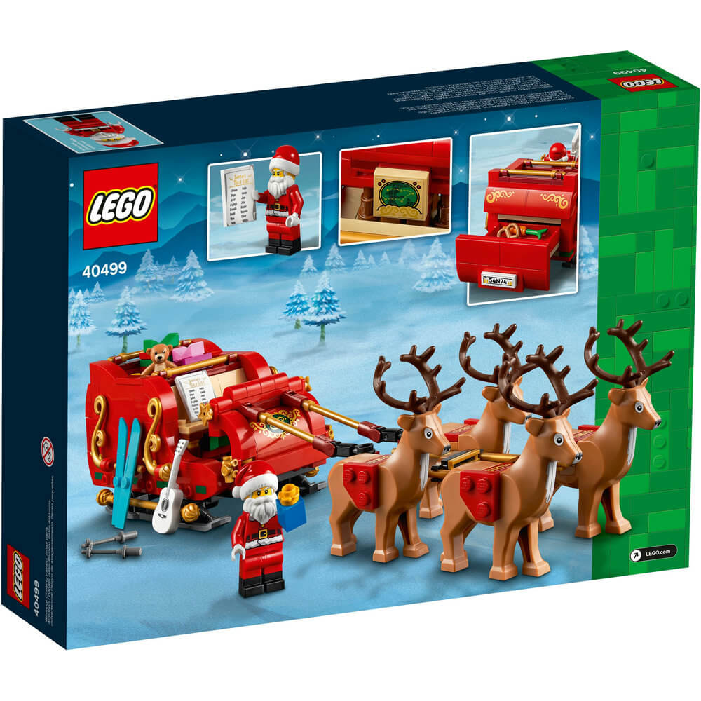 LEGO® Iconic  Santa's Sleigh 343 Piece Building Kit (40499)