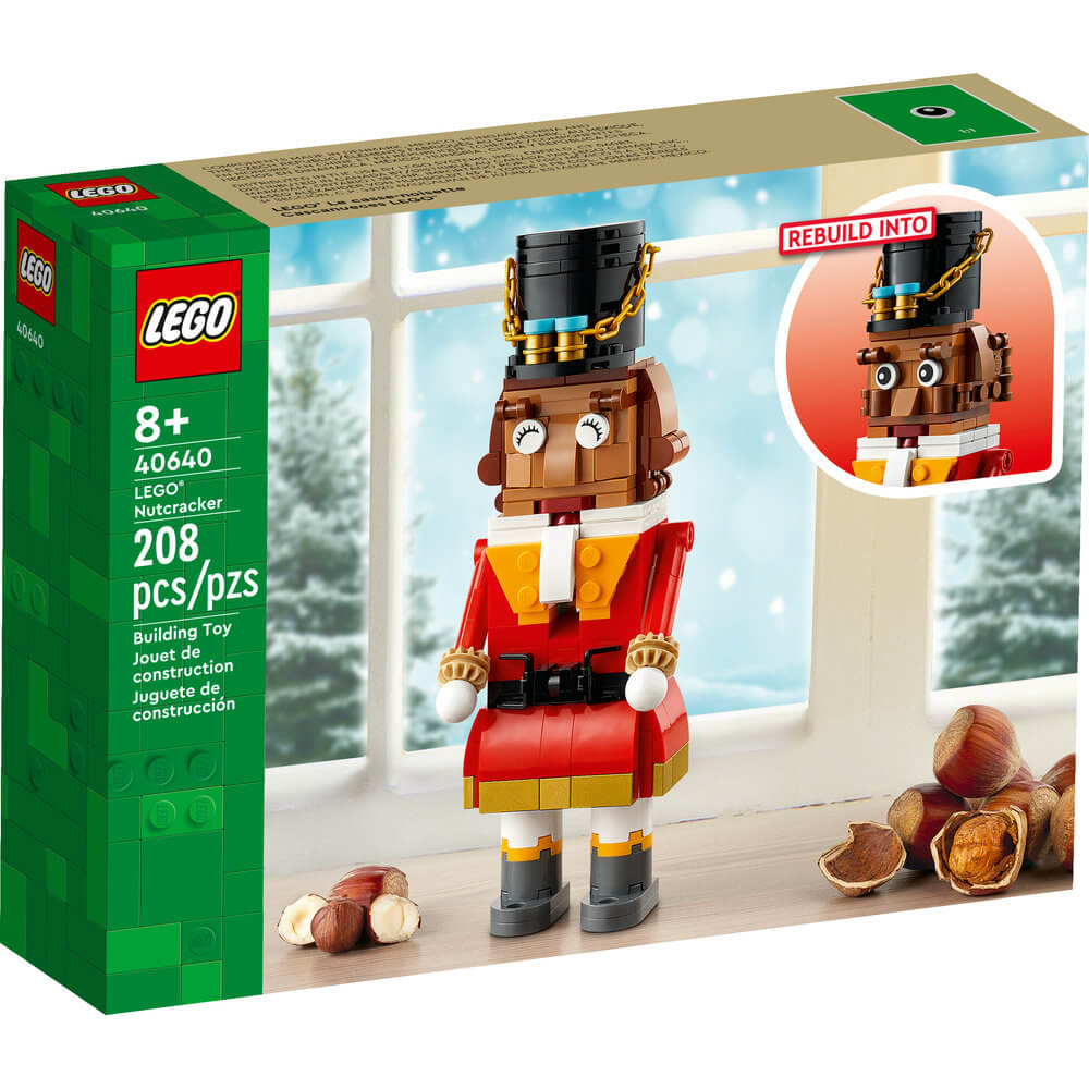 LEGO® Iconic  Nutcracker 208 Piece Building Kit (40640)