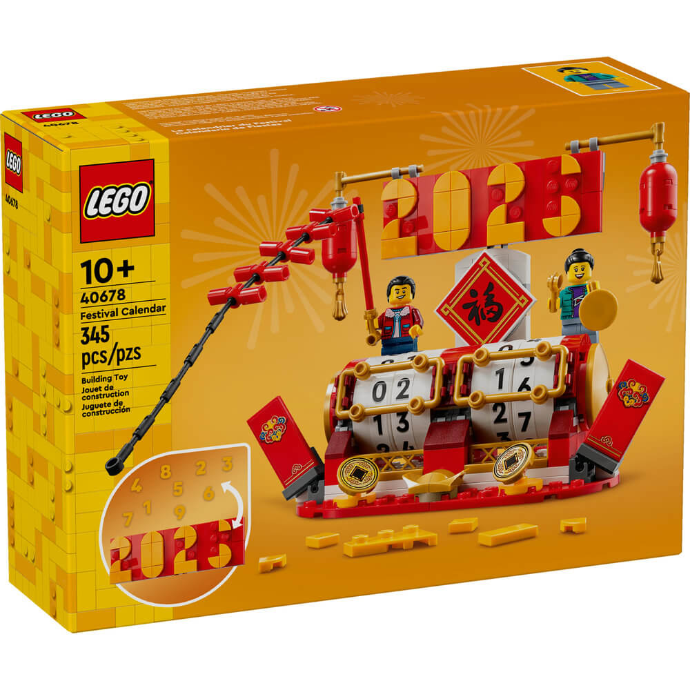 LEGO® Iconic Festival Calendar Building Kit 40678