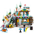 LEGO® Friends Holiday Ski Slope and Café 980 Piece Building Set (41756) built