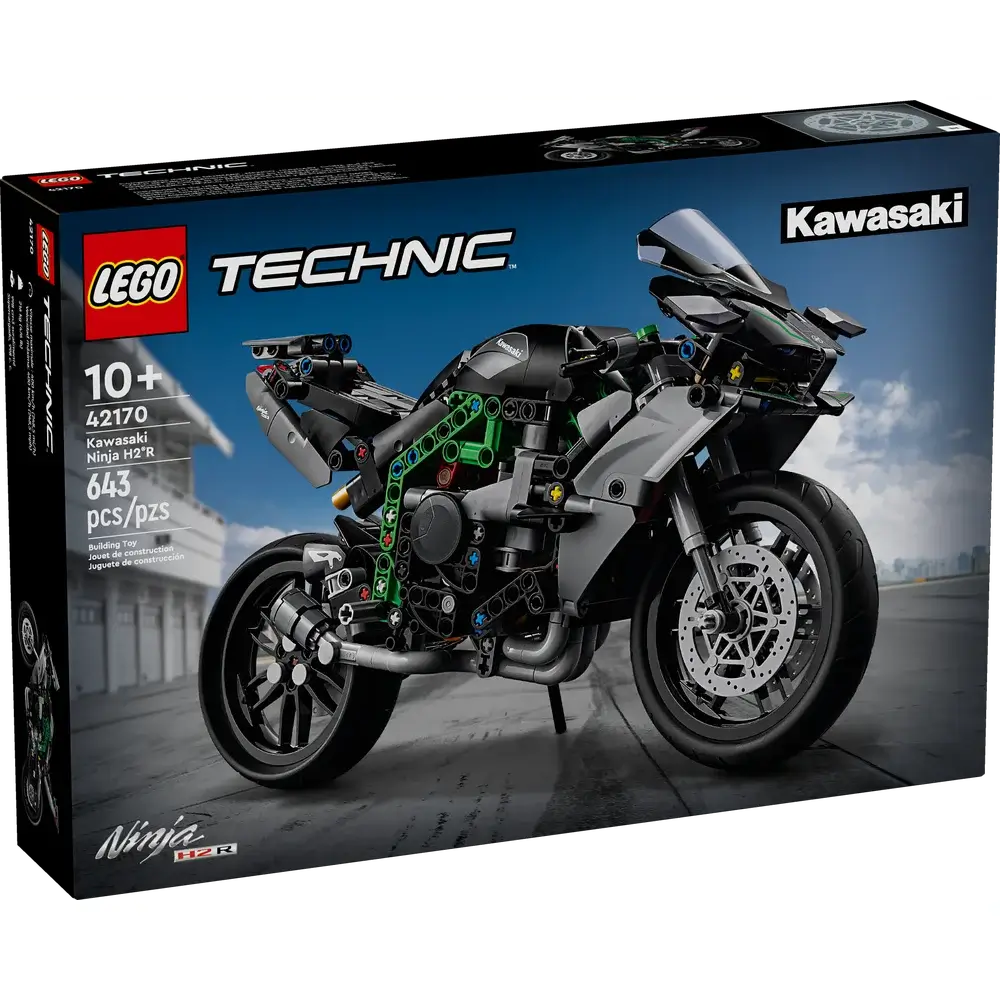 LEGO® Technic™ Kawasaki Ninja H2R Motorcycle Building Set (42170)