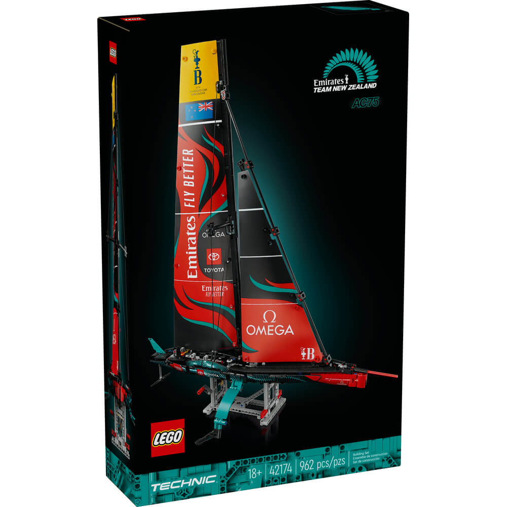 LEGO® Technic Emirates Team New Zealand AC75 Yacht 962 Piece Building Set (42174)