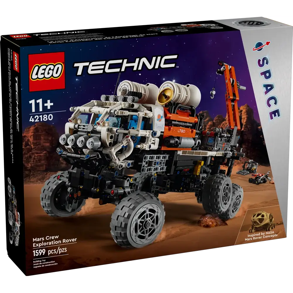 LEGO® Technic™ Mars Crew Exploration Rover Building Set (42180)