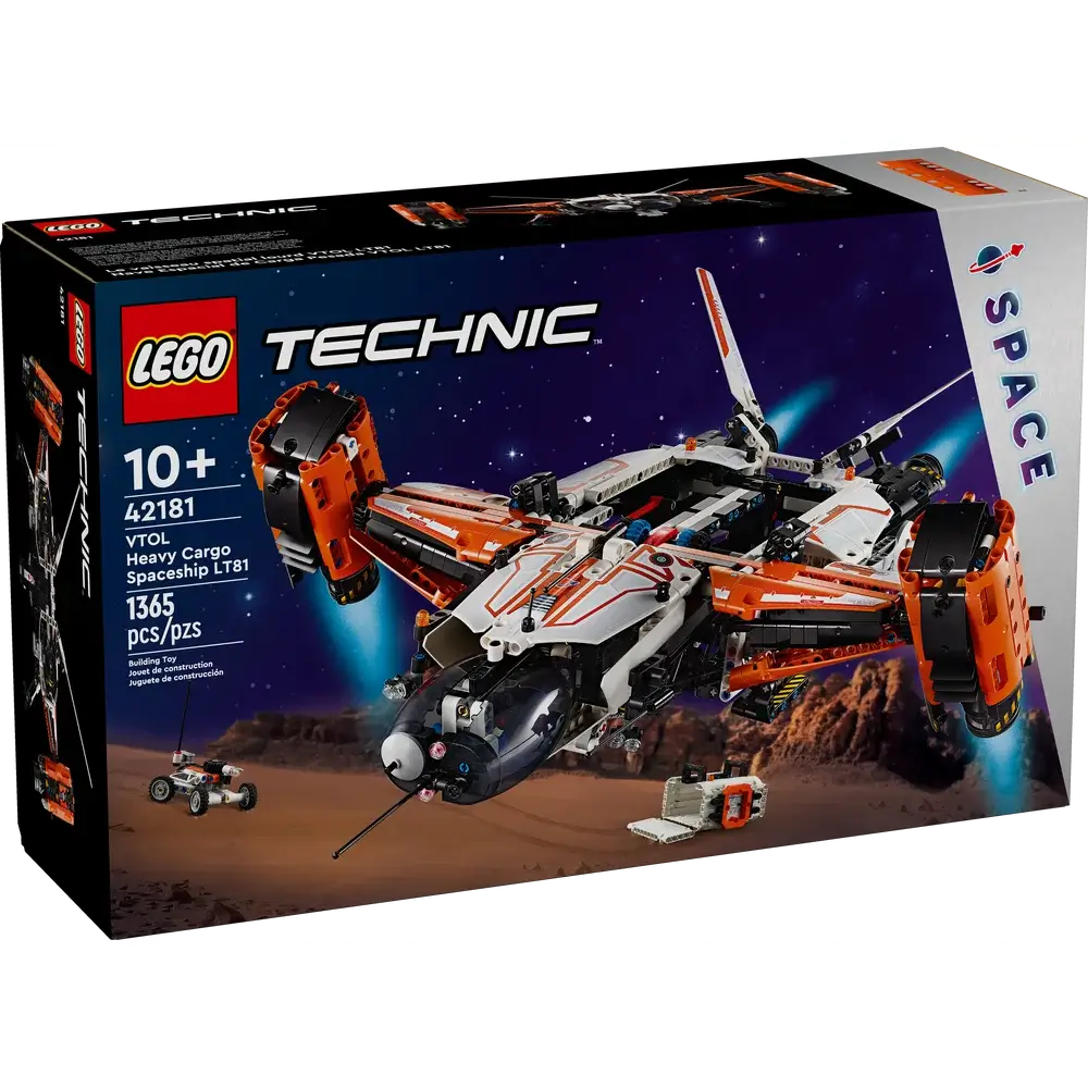 LEGO® Technic™ VTOL Heavy Cargo Spaceship LT81 Building Set (42181)