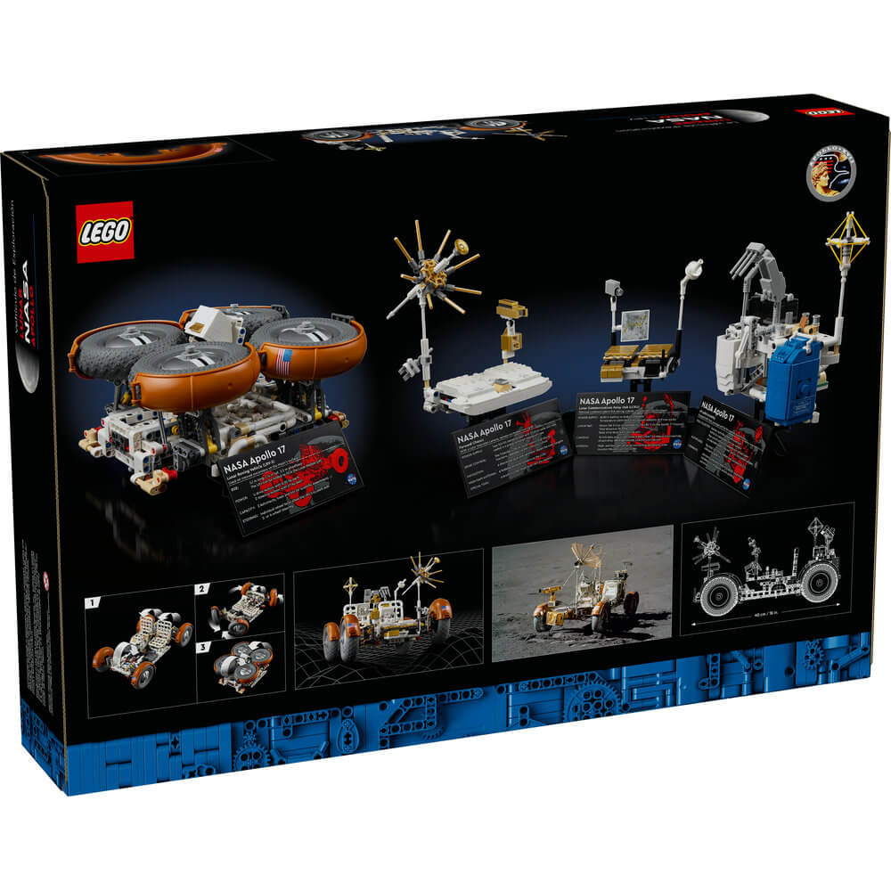 LEGO® Technic NASA Apollo Lunar Roving Vehicle - LRV 1913 Piece Building Set (42182)