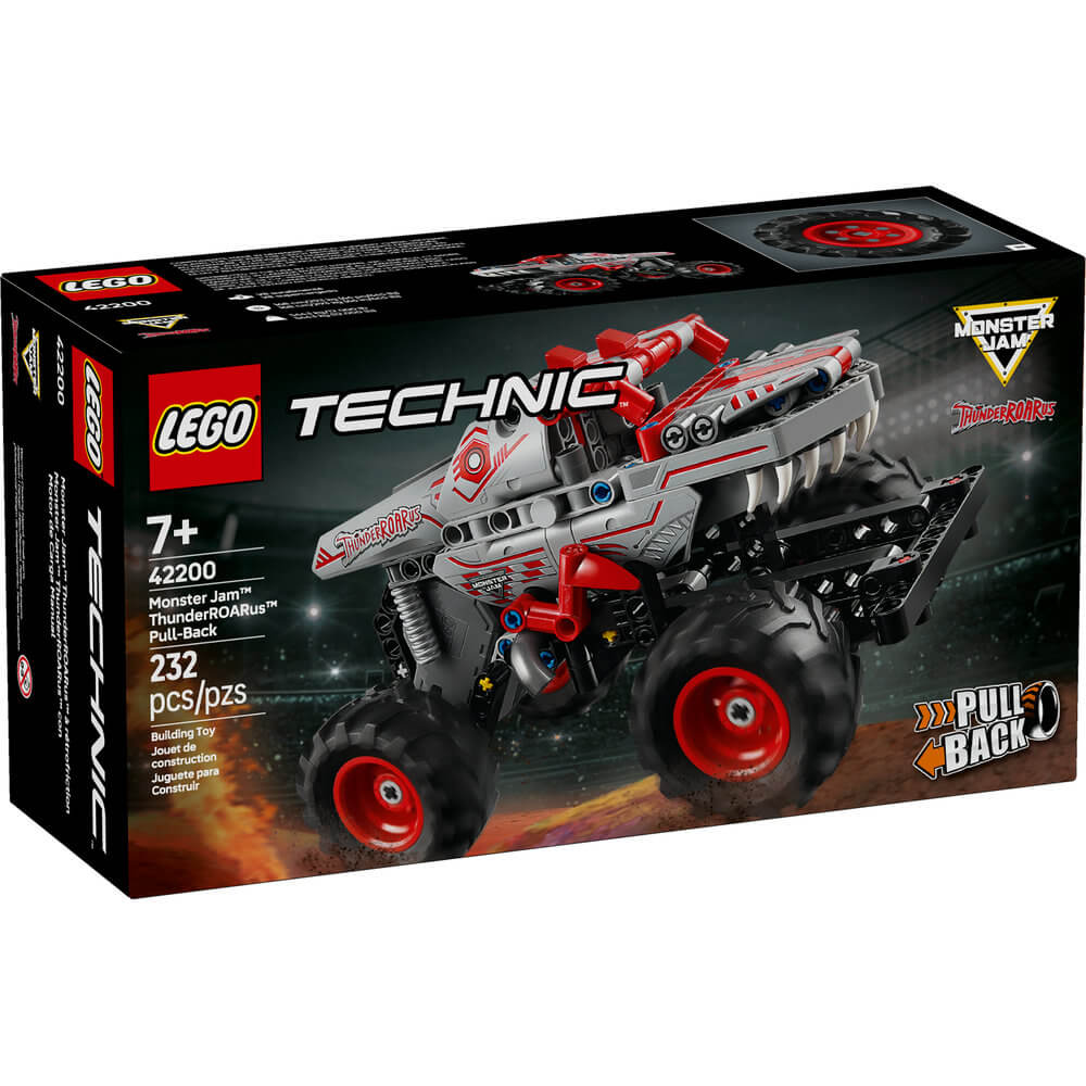 LEGO® Technic Monster Jam ThunderROARus Pull-Back Building Kit 42200