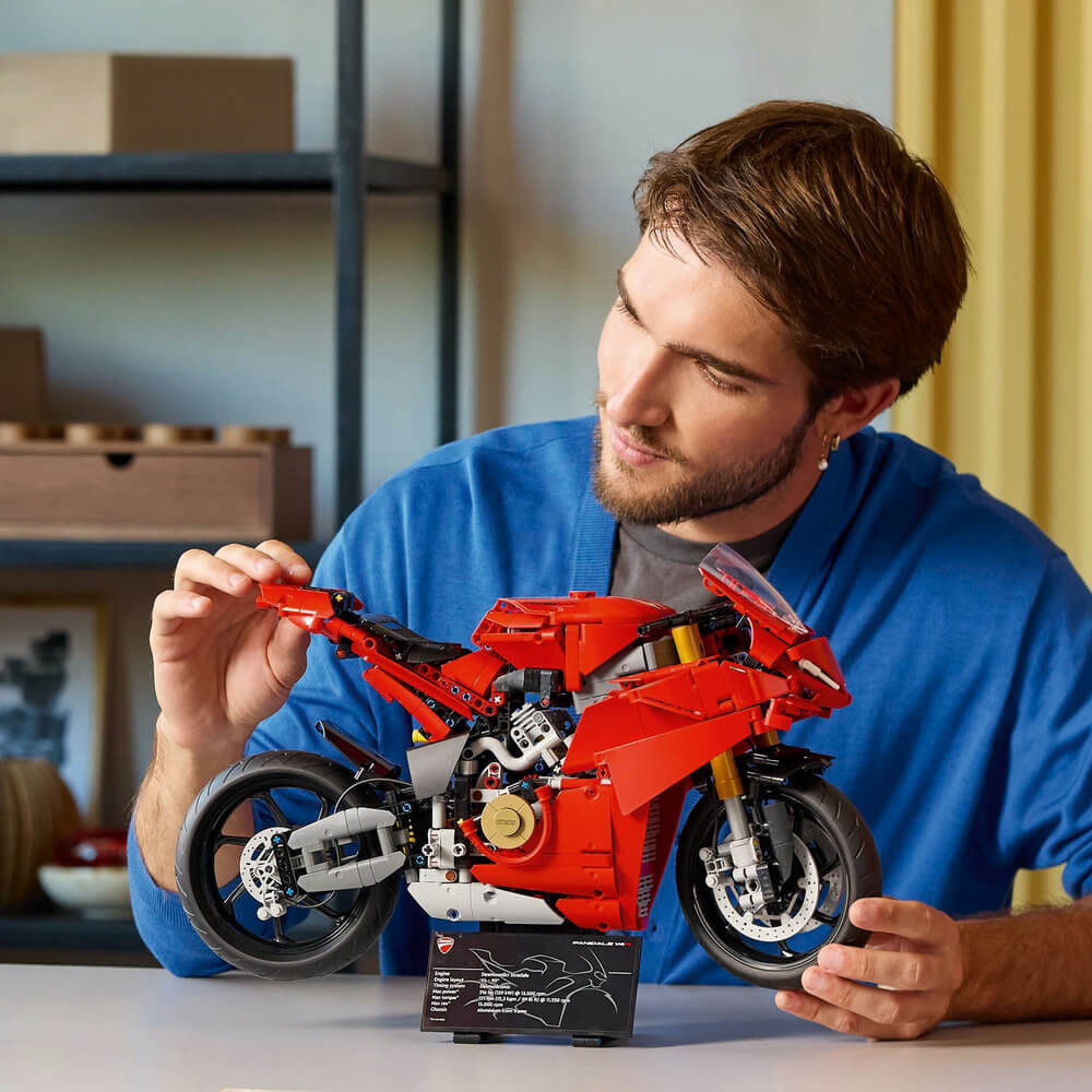 LEGO® Technic Ducati Panigale V4 S Motorcycle Building Kit 42202