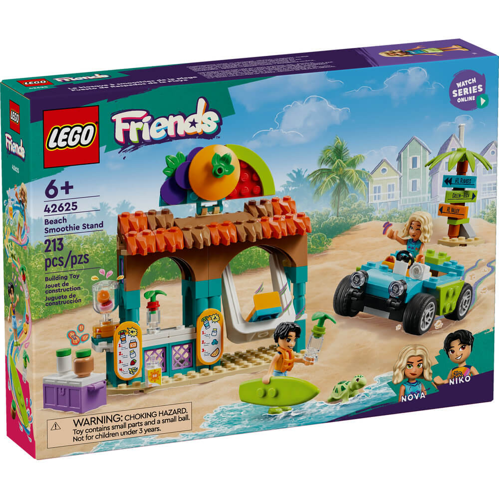 LEGO® Friends Beach Smoothie Stand 213 Piece Building Set (42625)