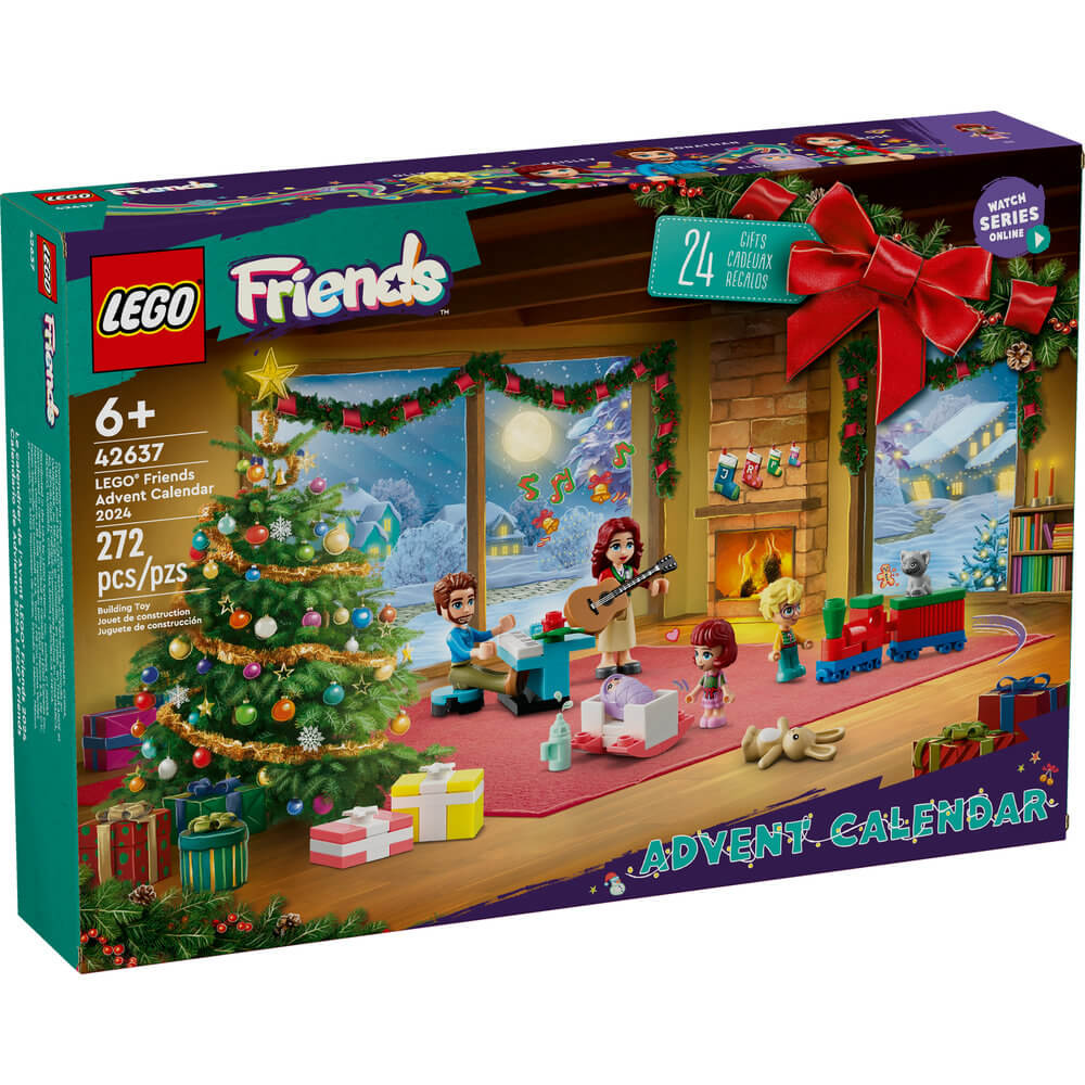 LEGO® Friends 2024 Advent Calendar 272 Piece Building Kit (42637)