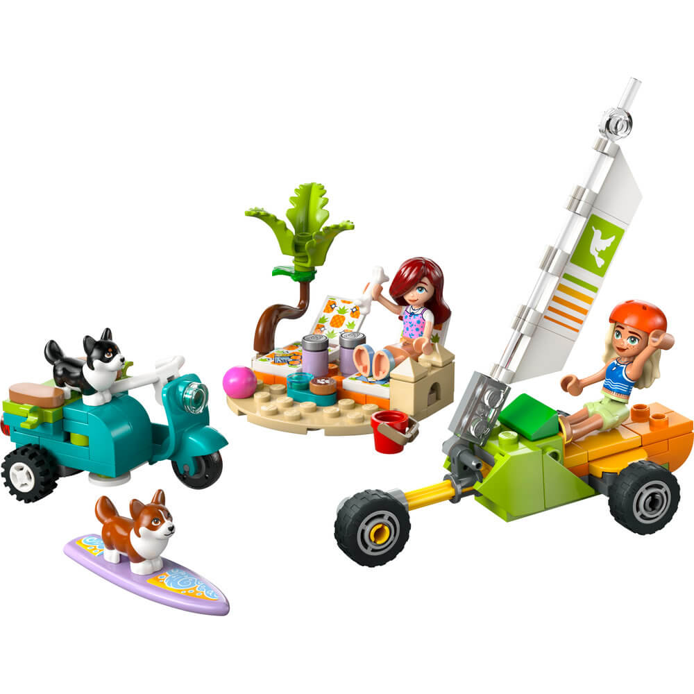 LEGO® Friends Surfing Dogs and Scooter Adventure Building Kit 42641