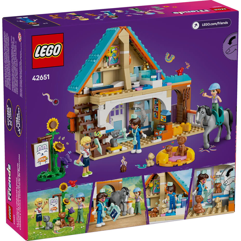 LEGO® Friends Horse and Pet Vet Clinic Building Kit 42651