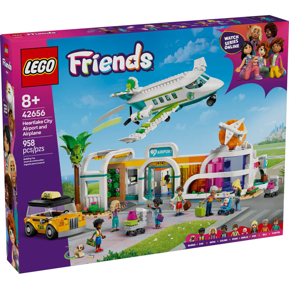 LEGO® Friends Heartlake City Airport and Airplane Building Kit 42656