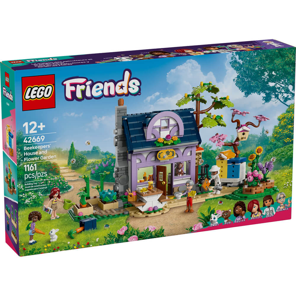 LEGO® Friends Beekeepers' House and Flower Garden Building Kit 42669