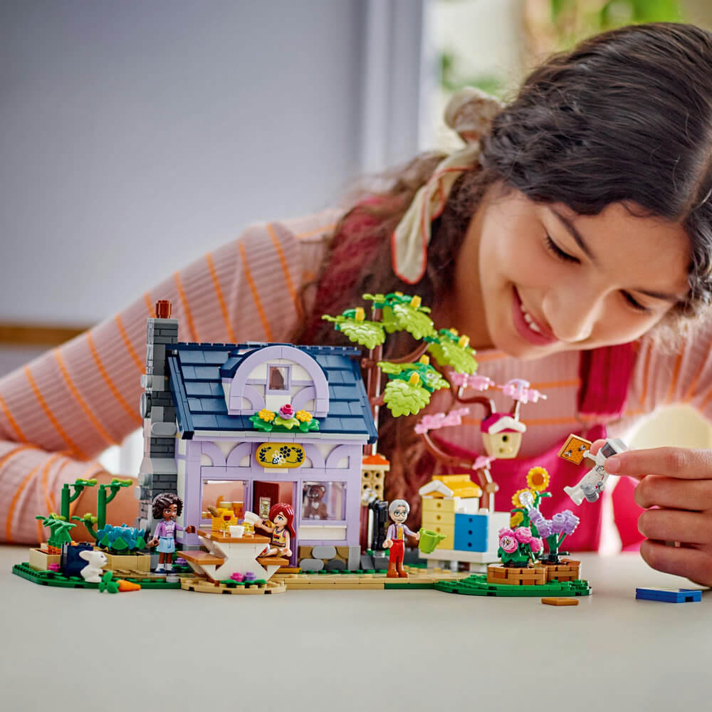 LEGO® Friends Beekeepers' House and Flower Garden Building Kit 42669