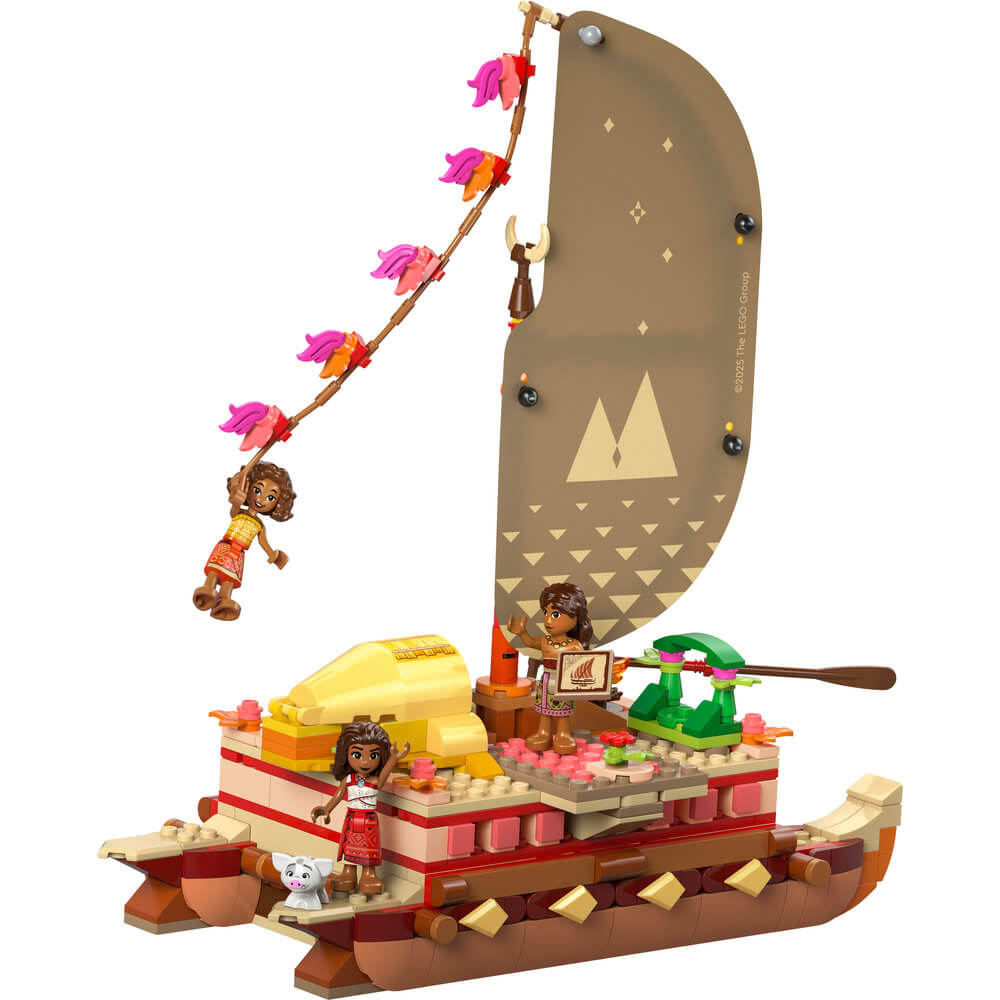 LEGO® Disney Princess Moana's Adventure Canoe Building Kit 43270