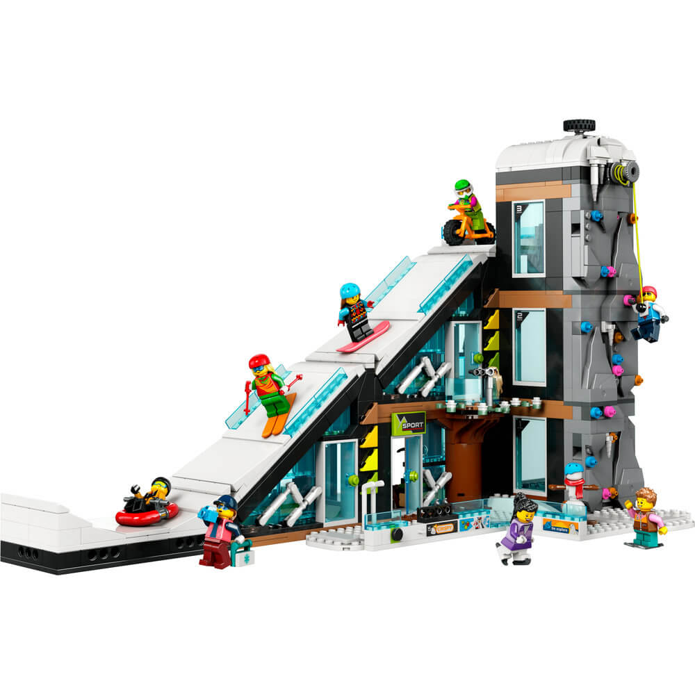 LEGO® City Ski and Climbing Center 60366 Building Toy Set (1,054 Pieces)