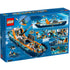 LEGO® City Arctic Explorer Ship 60368 Building Toy Set (815 Pieces) back of the box