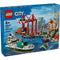 LEGO® City Seaside Harbor with Cargo Ship 1226 Piece Building Set (60422)