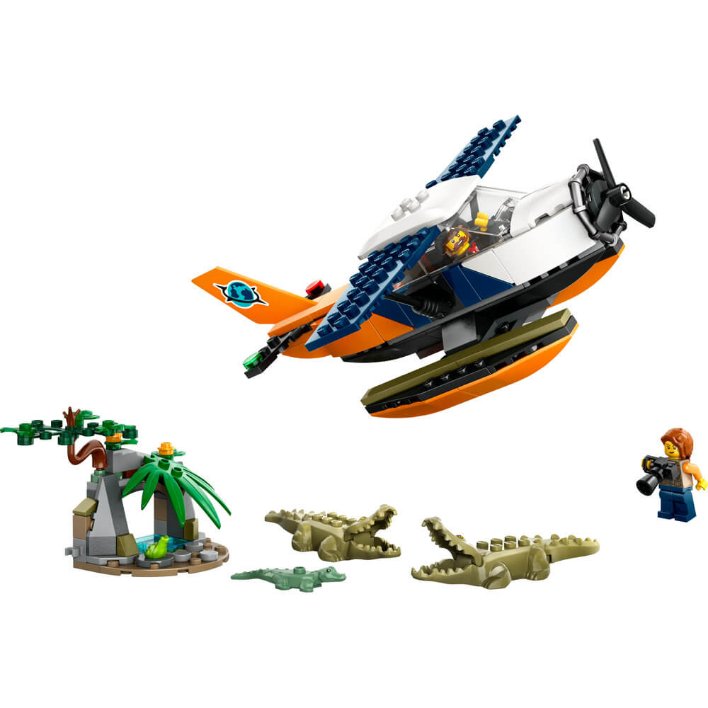 LEGO® City Jungle Explorer Water Plane 177 Piece Building Set (60425)