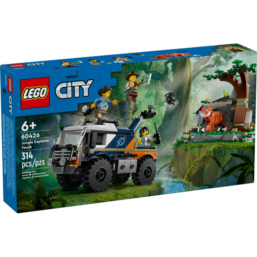 LEGO® City Jungle Explorer Off-Road Truck 314 Piece Building Set (60426)