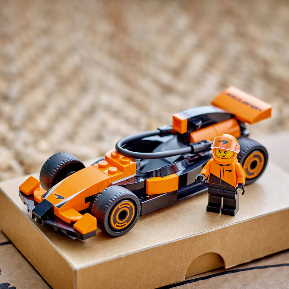 LEGO® City F1 Driver with McLaren Race Car Building Kit 60442