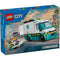 LEGO® City Emergency Ambulance Building Kit 60451