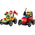 LEGO® City Pizza vs. Fire Truck Race Car Pack Building Kit 60458