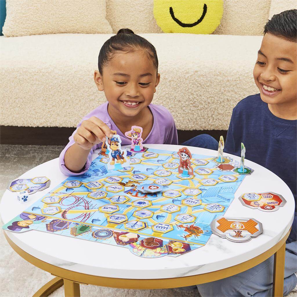 PAW Patrol The Movie The Adventure City Lookout Board Game