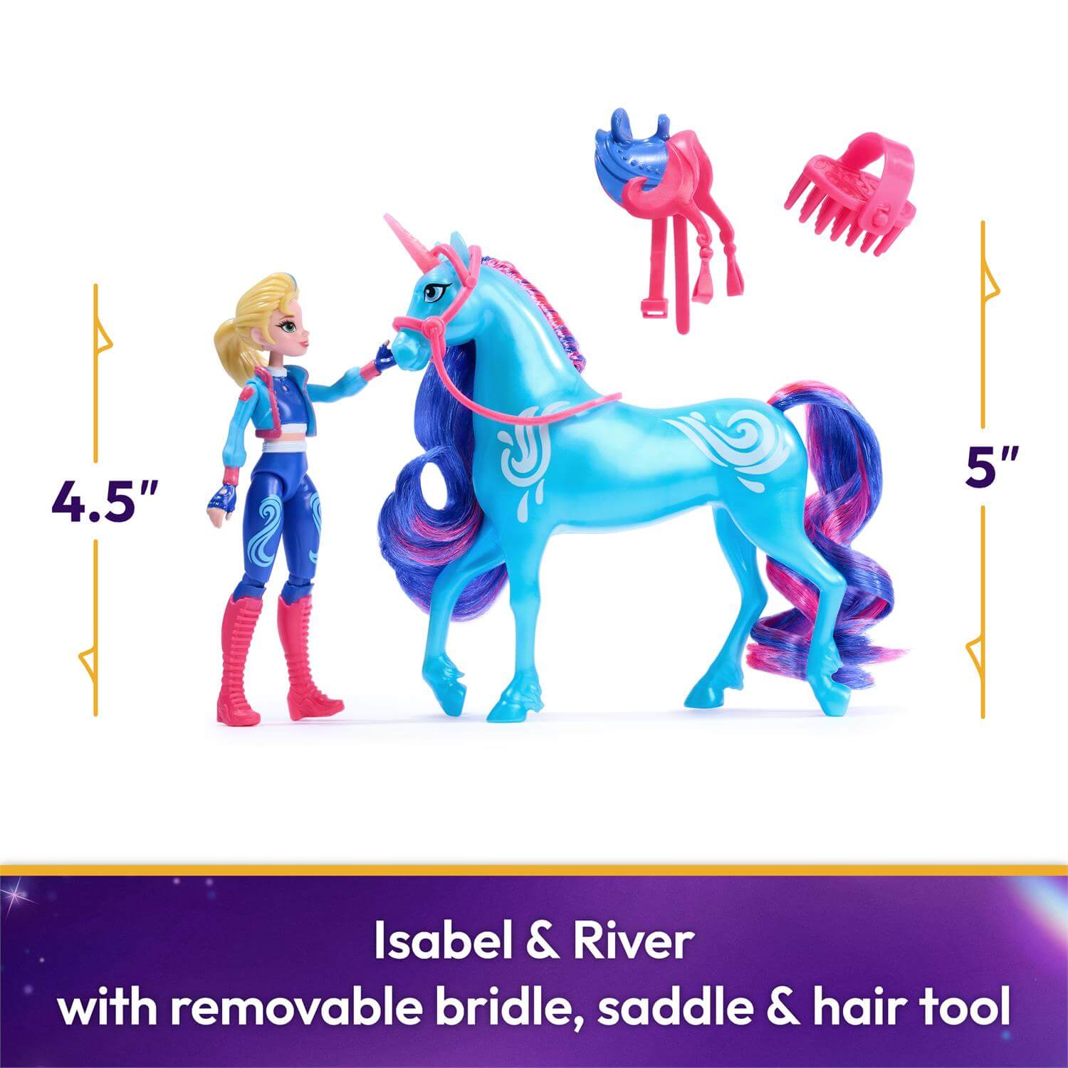 Unicorn Academy Isabel and River Set