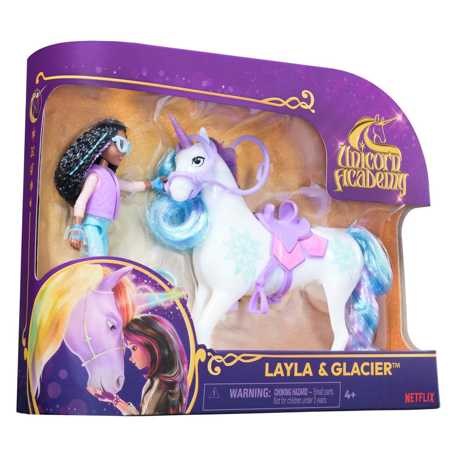 Unicorn Academy Layla and Glacier Set