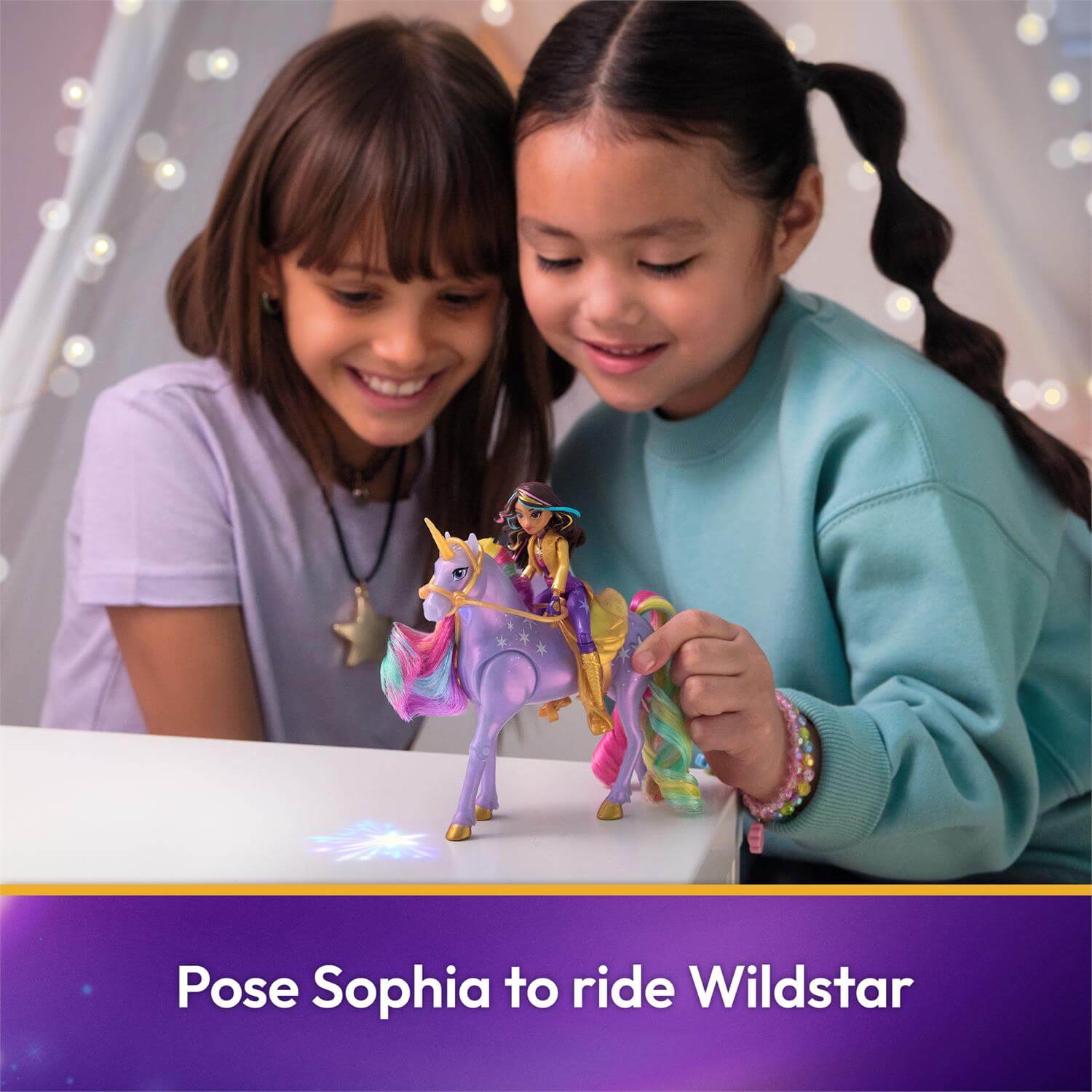 Unicorn Academy Sophia and Light Magic Wildstar Set