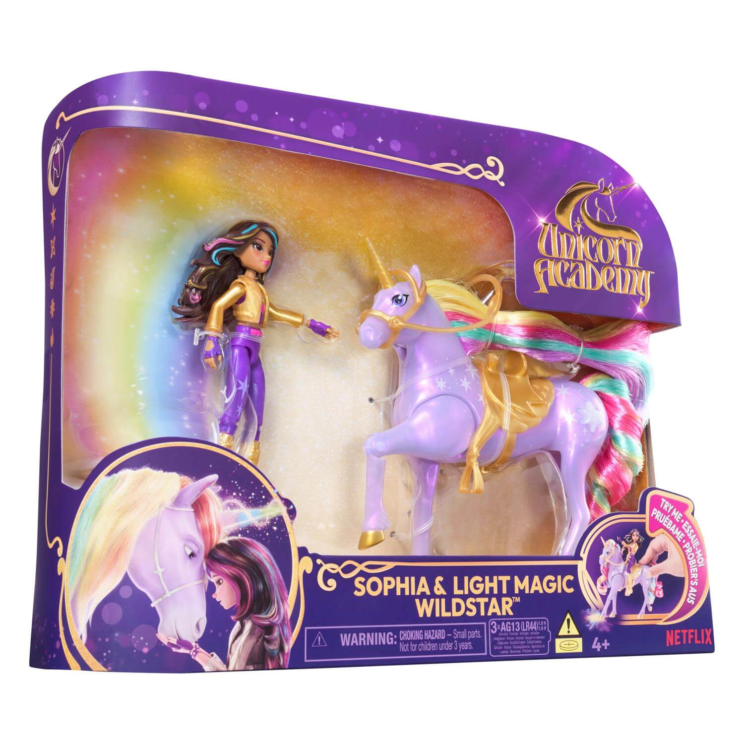 Package for the Unicorn Academy Sophia and Light Magic Wildstar Set