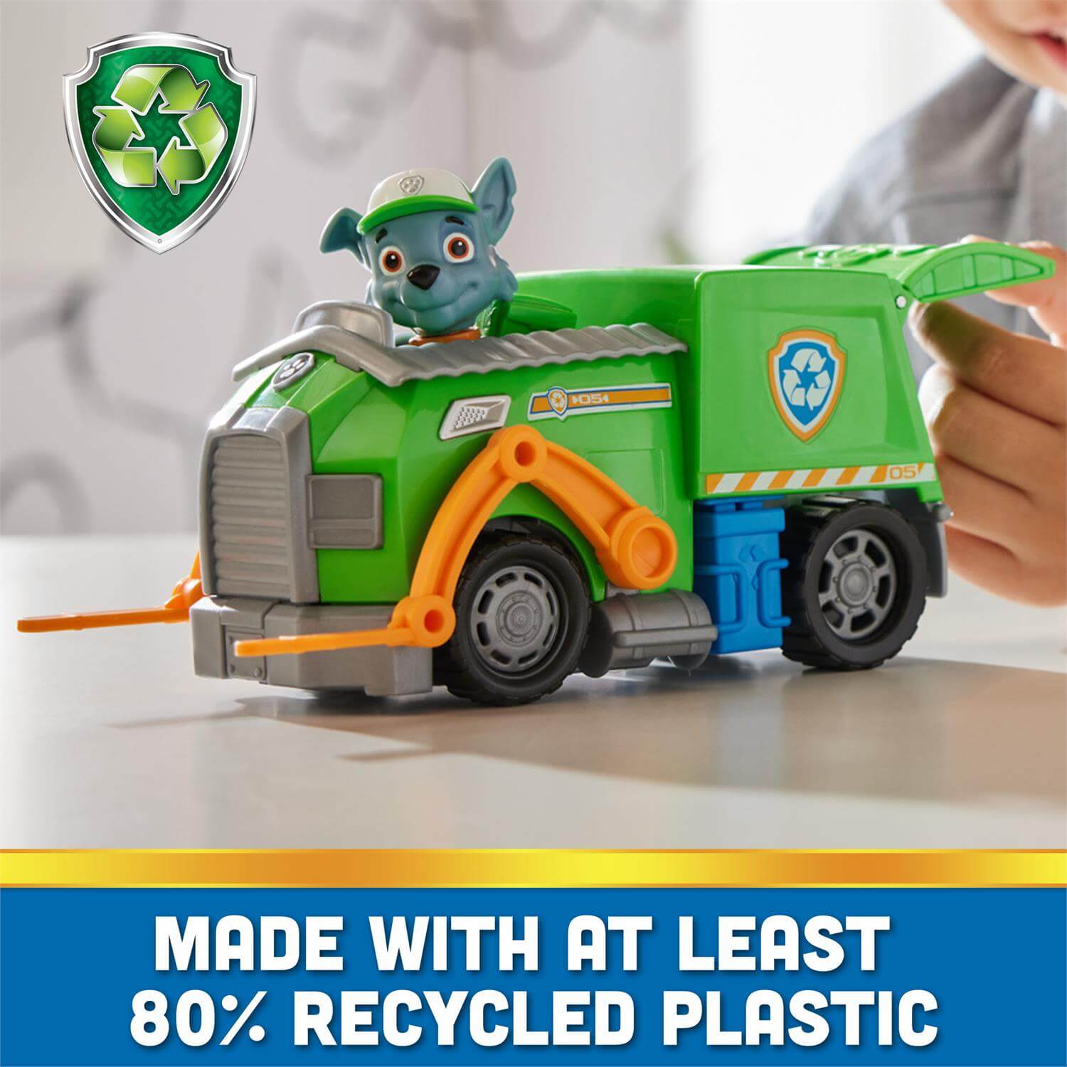 PAW Patrol Rocky and Recycle Truck Figure Set