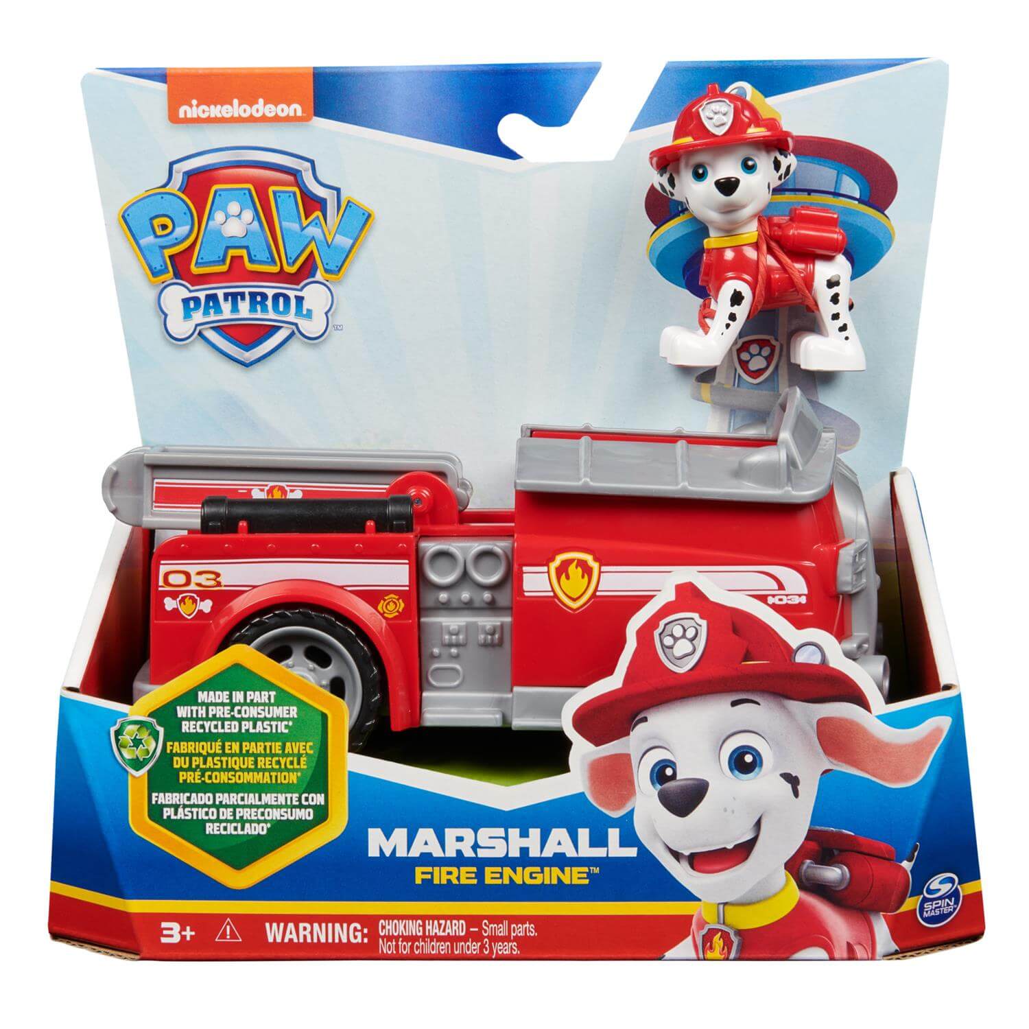 PAW Patrol Marshall and Firetruck Figure Set