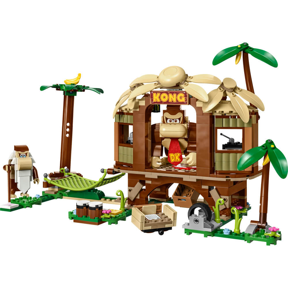 LEGO® Super Mario™ Donkey Kong’s Tree House Expansion Set 71424 Building Toy Set (555 Pieces)